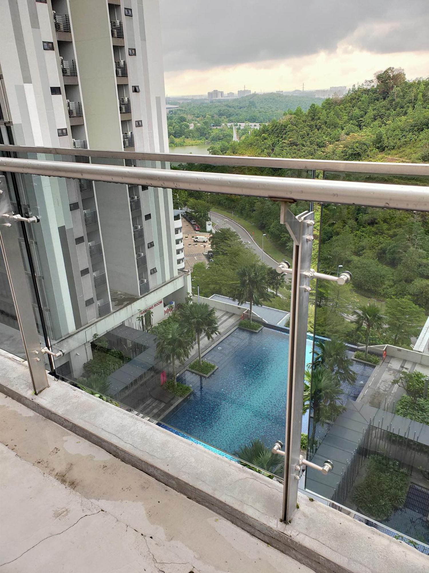 D Bunga مسلم Homestay Pool View Legoland Nusajaya Нусаяя Екстер'єр фото